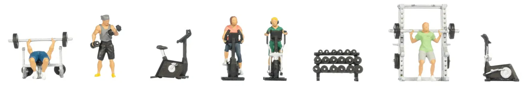 N16292 Gym Themed Figure Set - Image 2