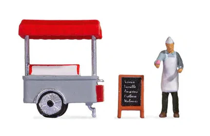 N16504 Ice Cream Stall Tiny Scenes Set