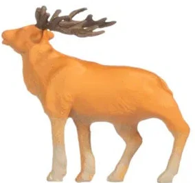 N36746 Bears (2) Wolves (4) & Stag (1) Figure Set - N Scale - Image 4