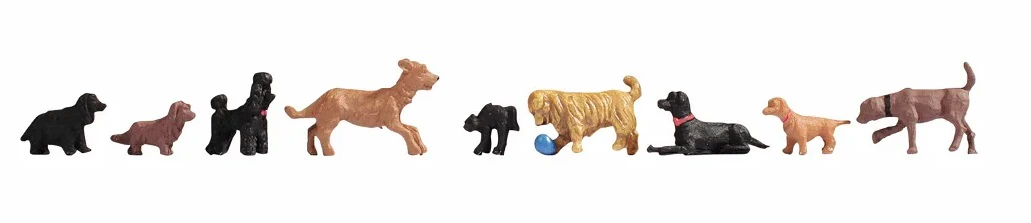 N15719 Figures - Dogs - Set Two (9)