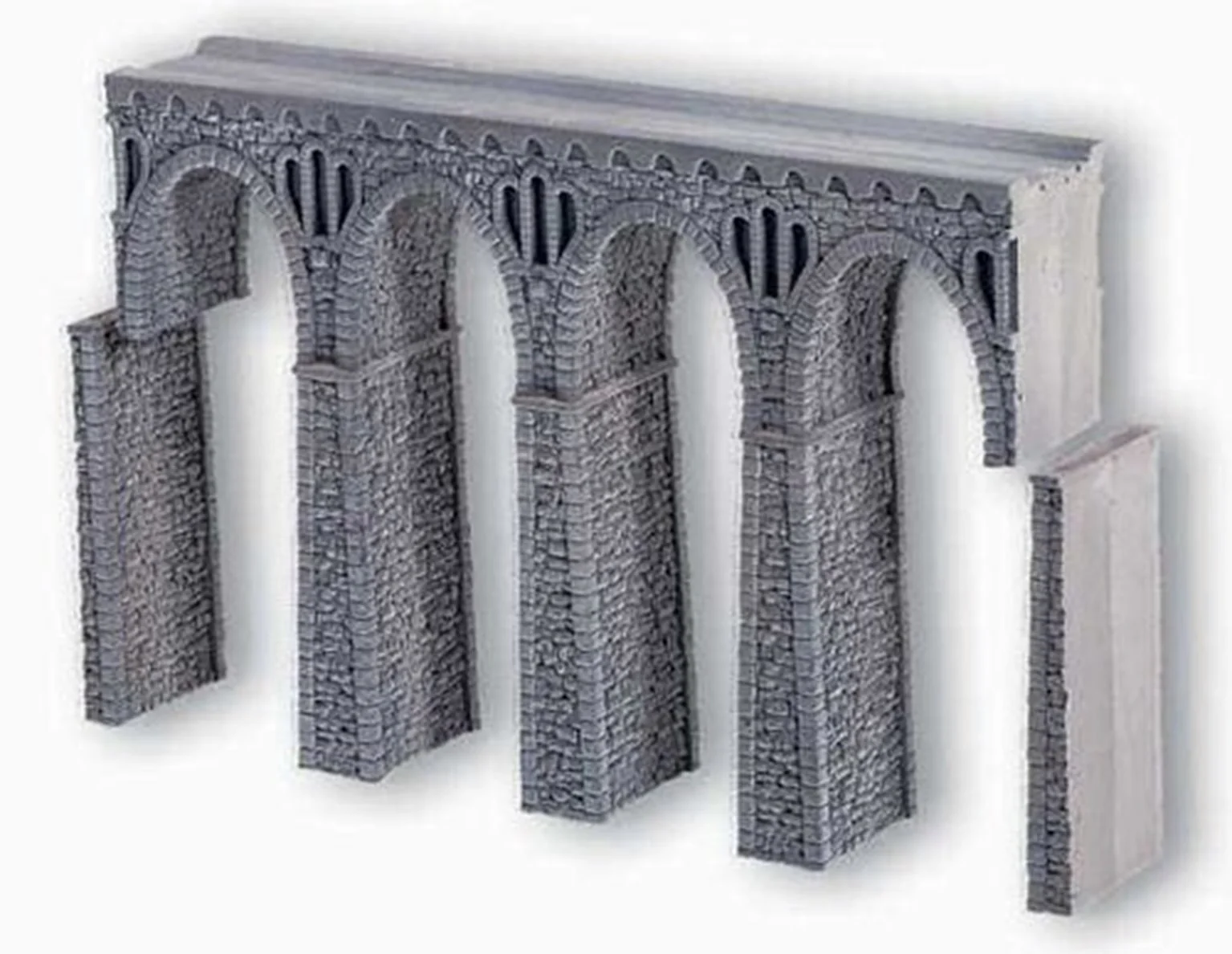 N58660 Quarrystone Viaduct Hard Foam 37x4.4x24.5cm Kit