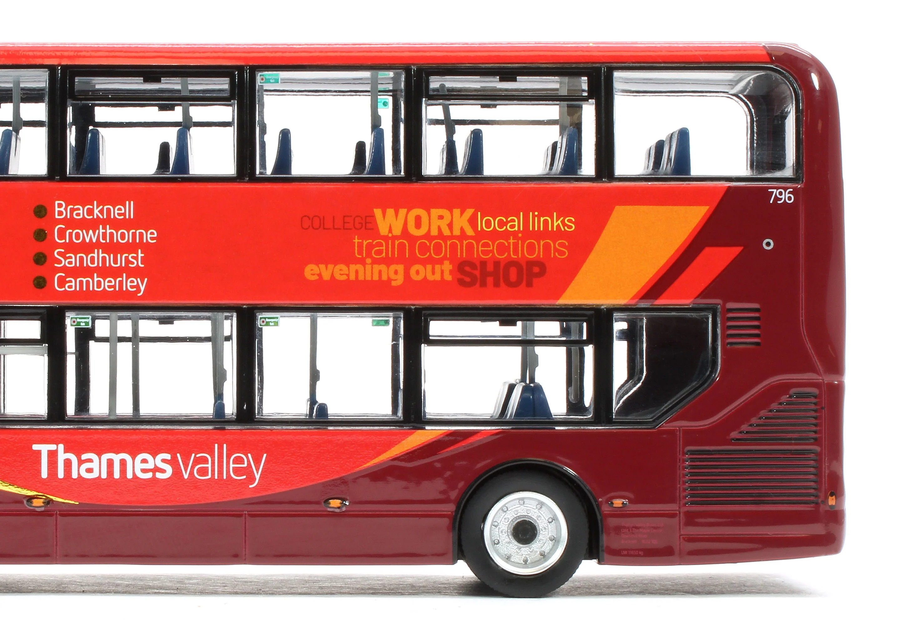 UK6545 ADL Enviro 400 Thames Valley Buses (796 - YY67 HDO) - Image 11