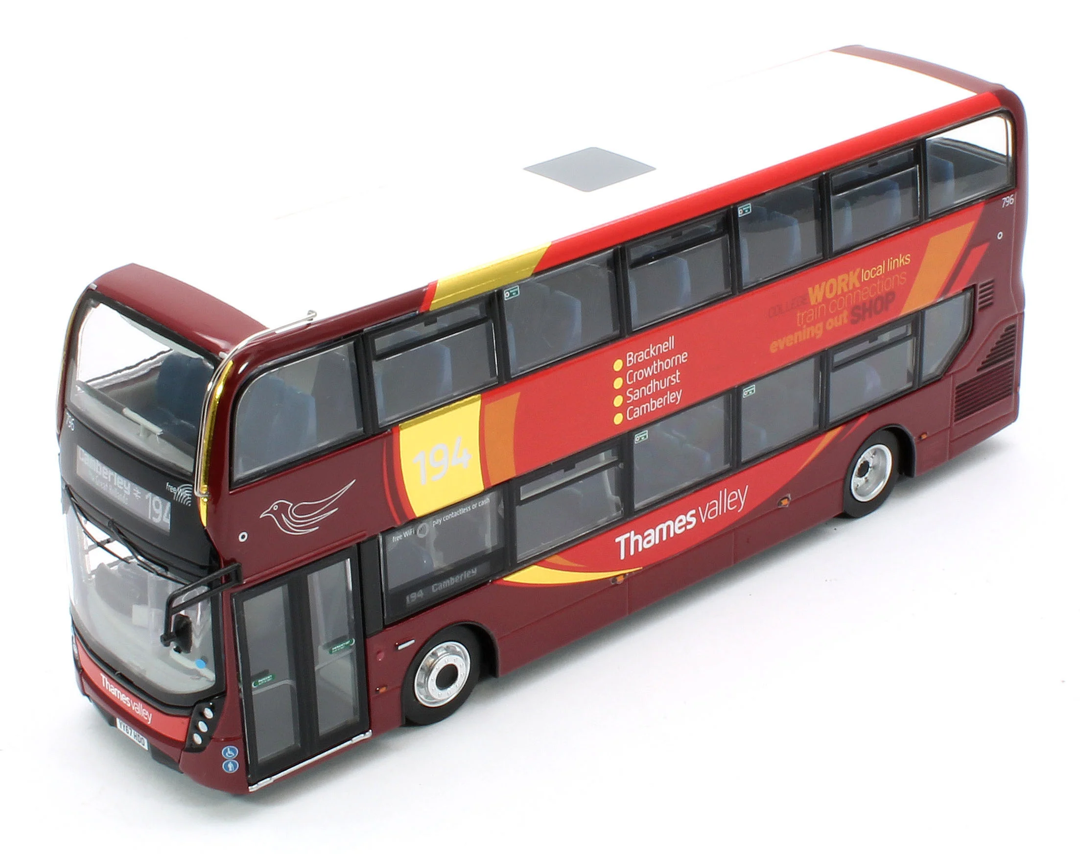 UK6545 ADL Enviro 400 Thames Valley Buses (796 - YY67 HDO) - Image 12