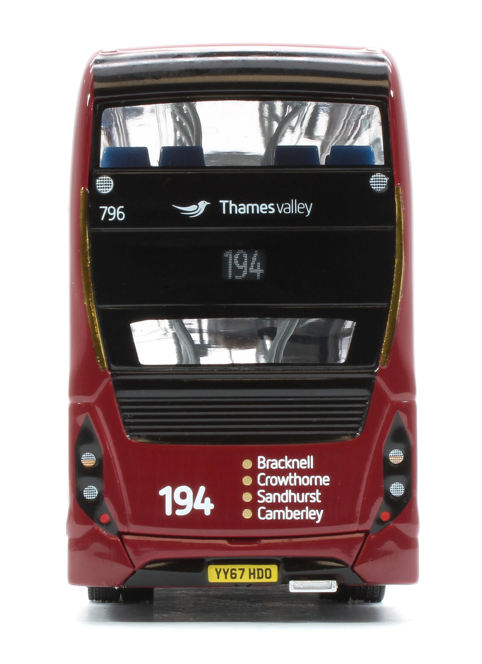 UK6545 ADL Enviro 400 Thames Valley Buses (796 - YY67 HDO) - Image 8