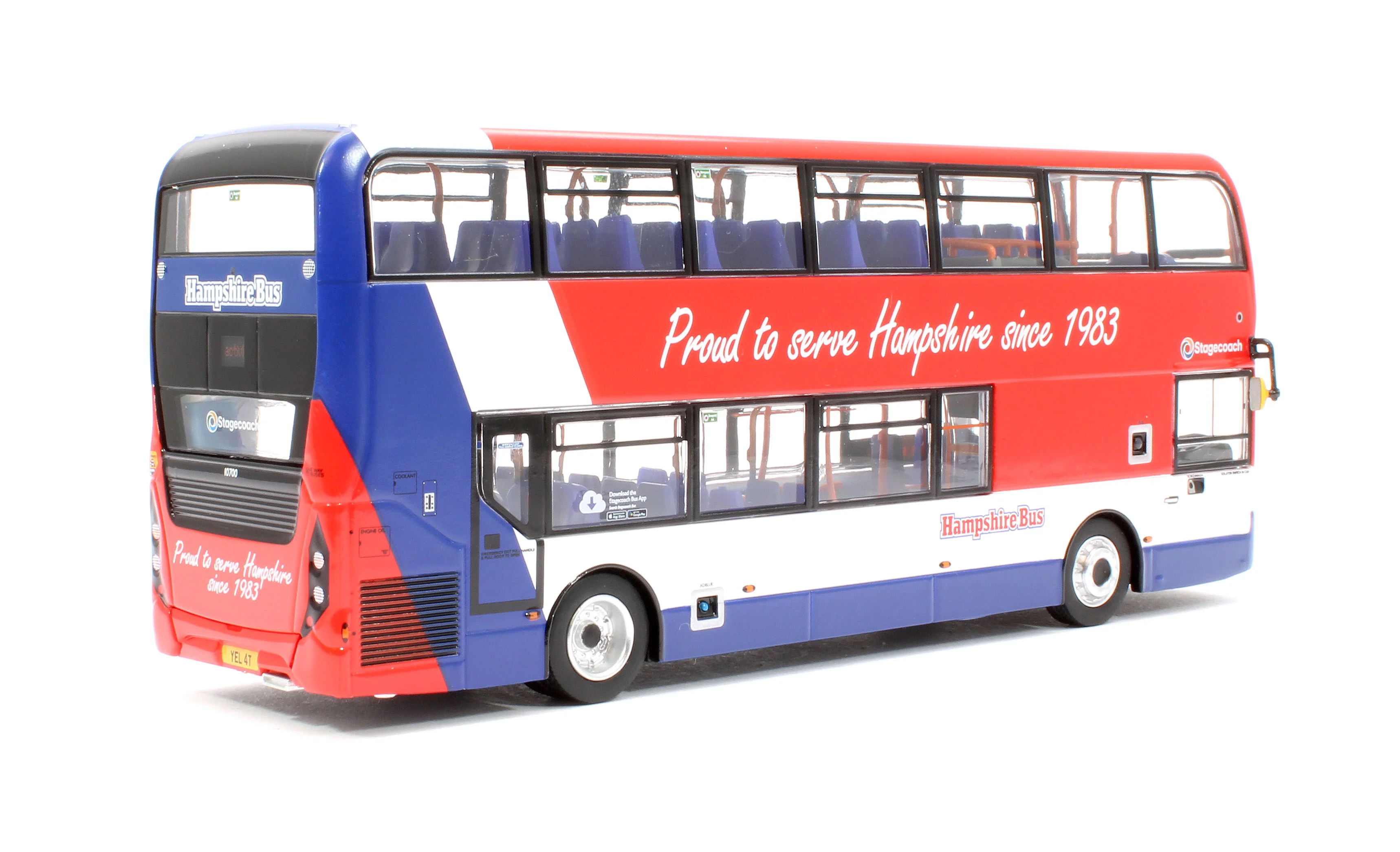 UK6535 ADL Enviro 400 MMC - Hampshire Bus (10700 – YEL 4T) - Image 3