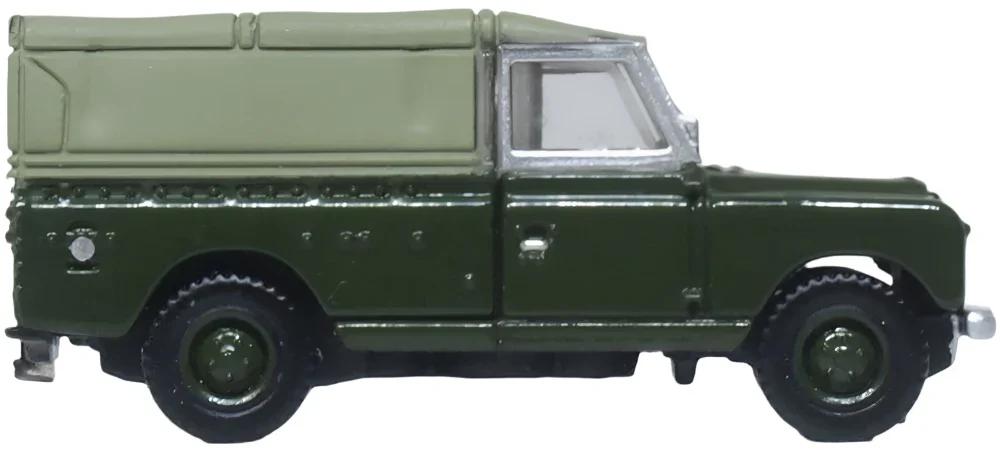 120LAN2011 Land Rover Series II LWB Canvas Bronze Green - Image 4