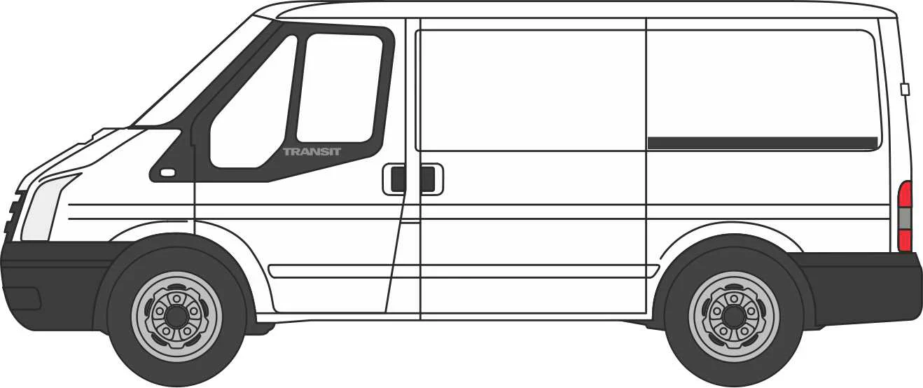 43FT036 Ford Transit MkV Van Frozen White