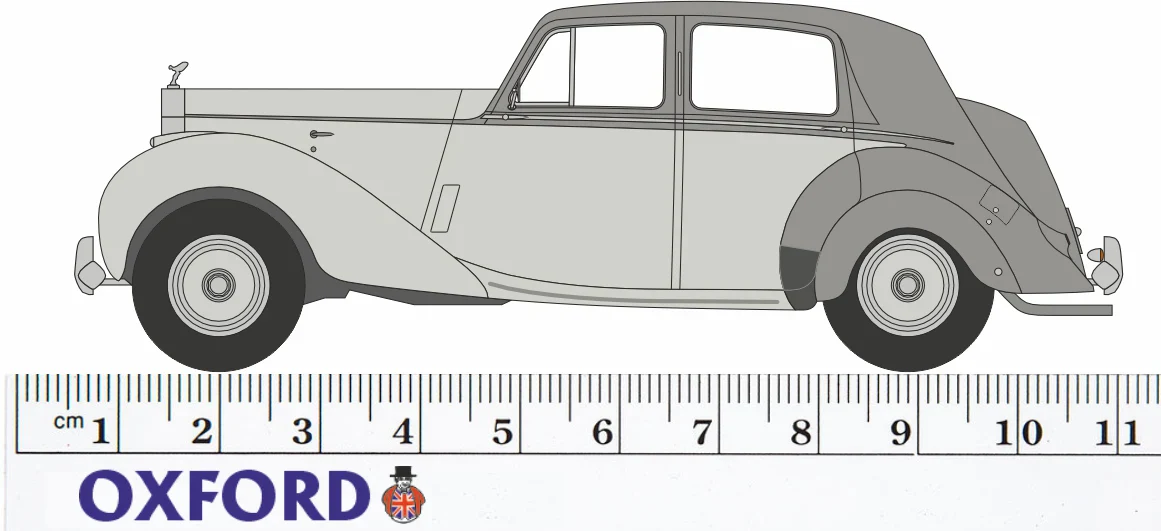 43RSD002 Rolls Royce Silver Dawn Two Tone Grey - Image 2