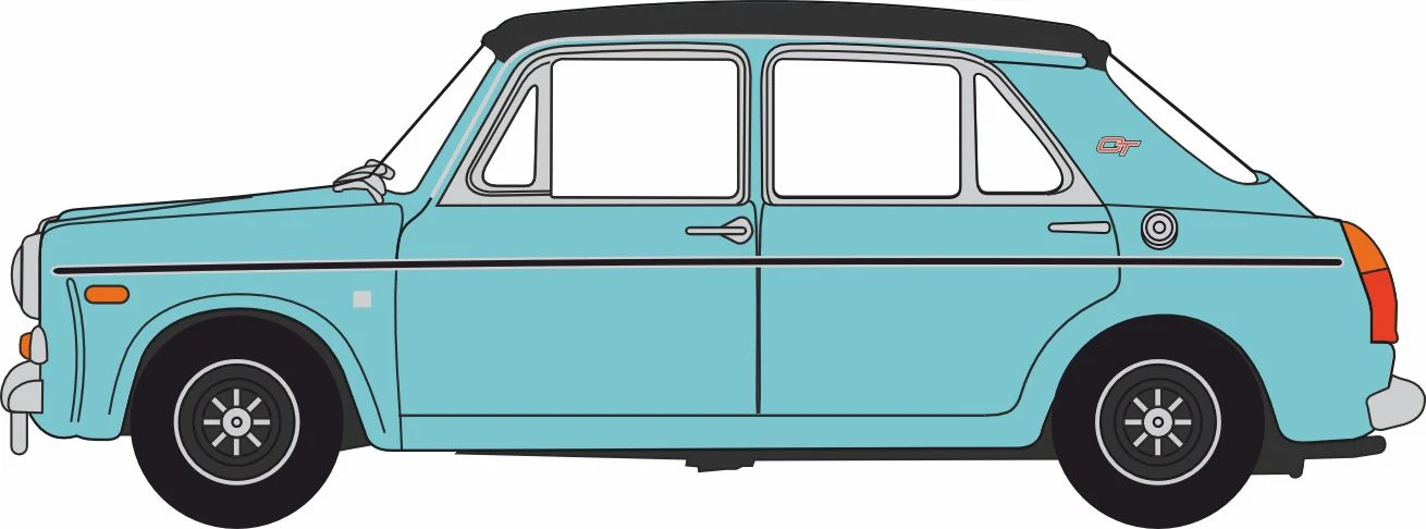 76AUS008 Austin 1300 GT Aqua