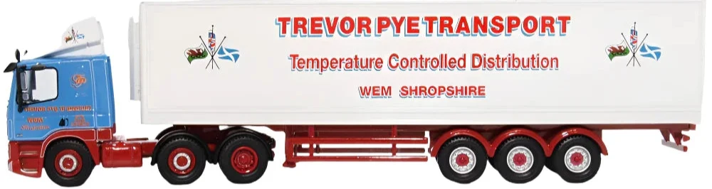 76DAF004 Leyland DAF FT85 Short Fridge Trailer Trevor Pye - Image 3