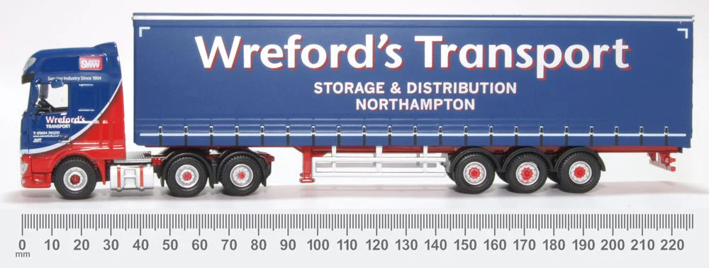 76DXF002 DAF XF Euro 6 Curtainside Wrefords - Image 6