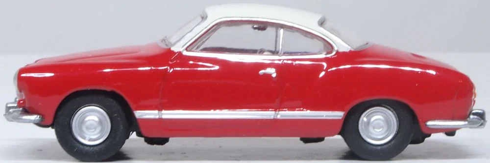 76KG001 Volkswagen Karmann Ghia Henna Red/Pearl White - Image 3