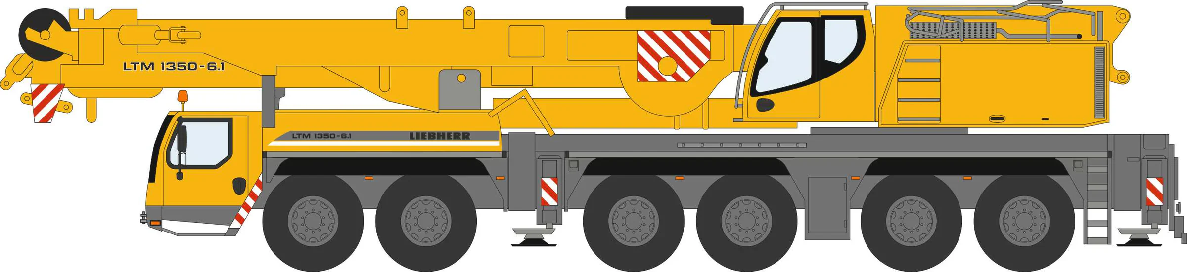 76LTM001 Liebherr LTM1350 Crane