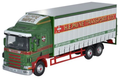 76S94002 Scania 94D Curtainside H E Payne