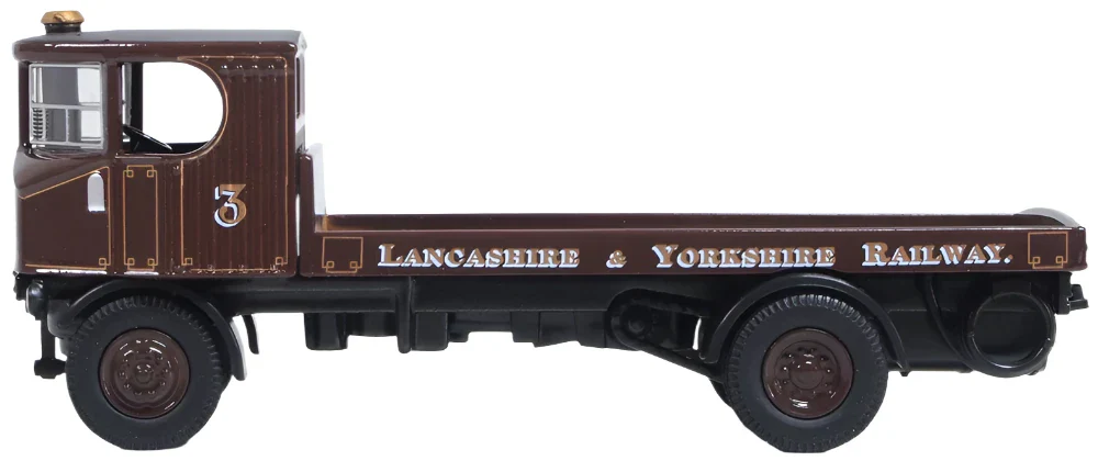 76SEN003 Lancashire & Yorkshire Railway Sentinel Flatbed - Image 3