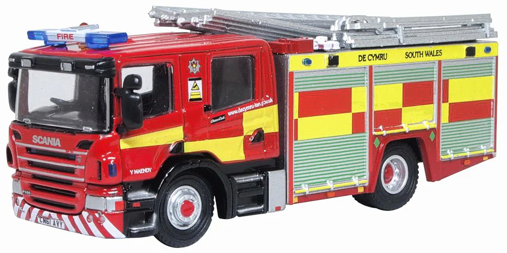 76SFE012 Scania Pump Ladder CP28 South Wales Fire & Rescue