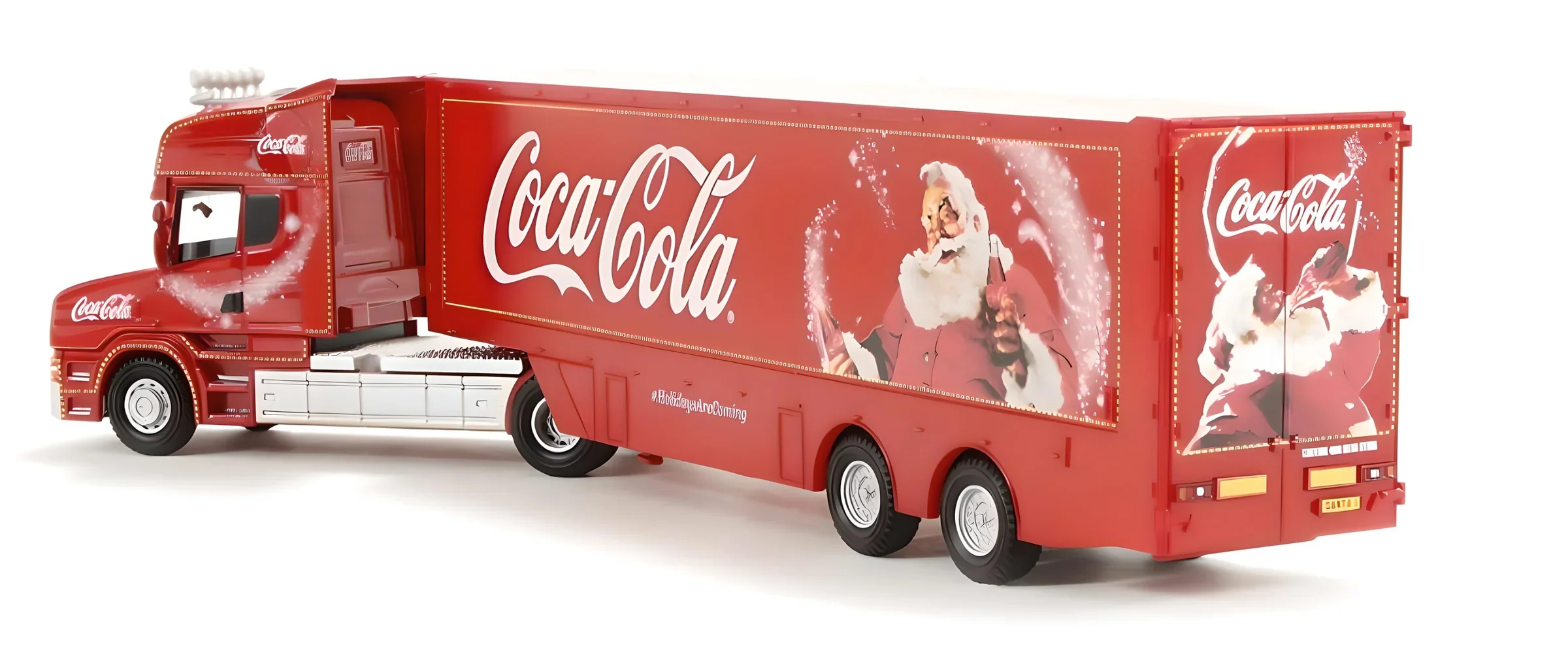 76TCAB004CC Scania T Cab Coca Cola Box Trailer - Image 3