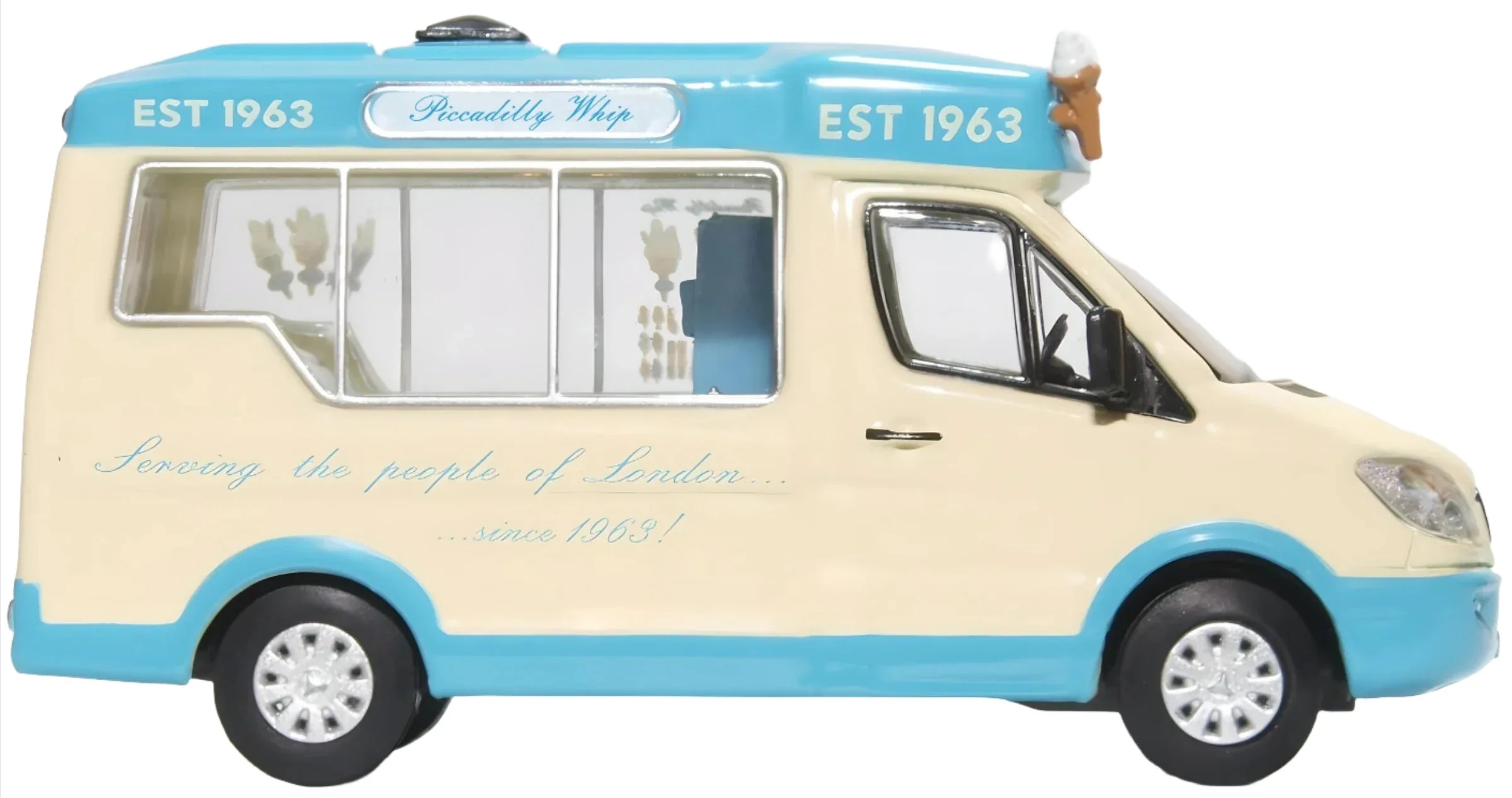 76WM007 Whitby Mondial Ice Cream Van Piccadilly Whip - Image 5