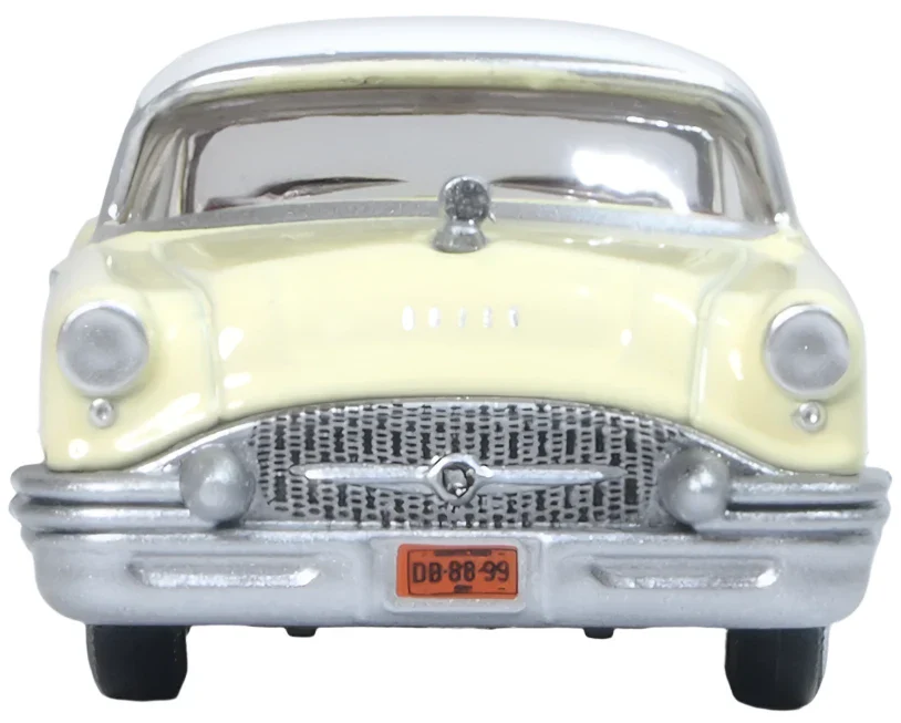 87BC55008 1955 Buick Century Condor Yellow/Dover White - Image 2