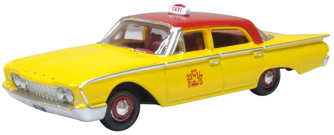 87FF60003 1960 Ford Fairline Sedan NYC Taxi
