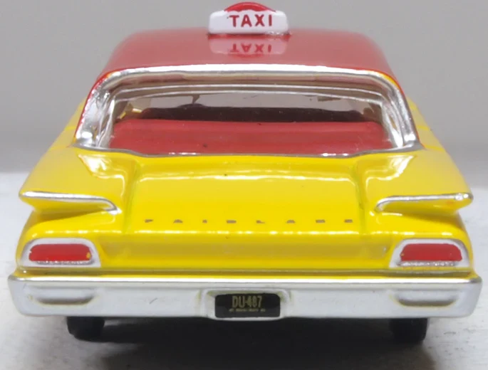 87FF60003 1960 Ford Fairline Sedan NYC Taxi - Image 5