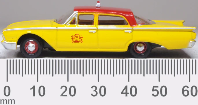87FF60003 1960 Ford Fairline Sedan NYC Taxi - Image 6