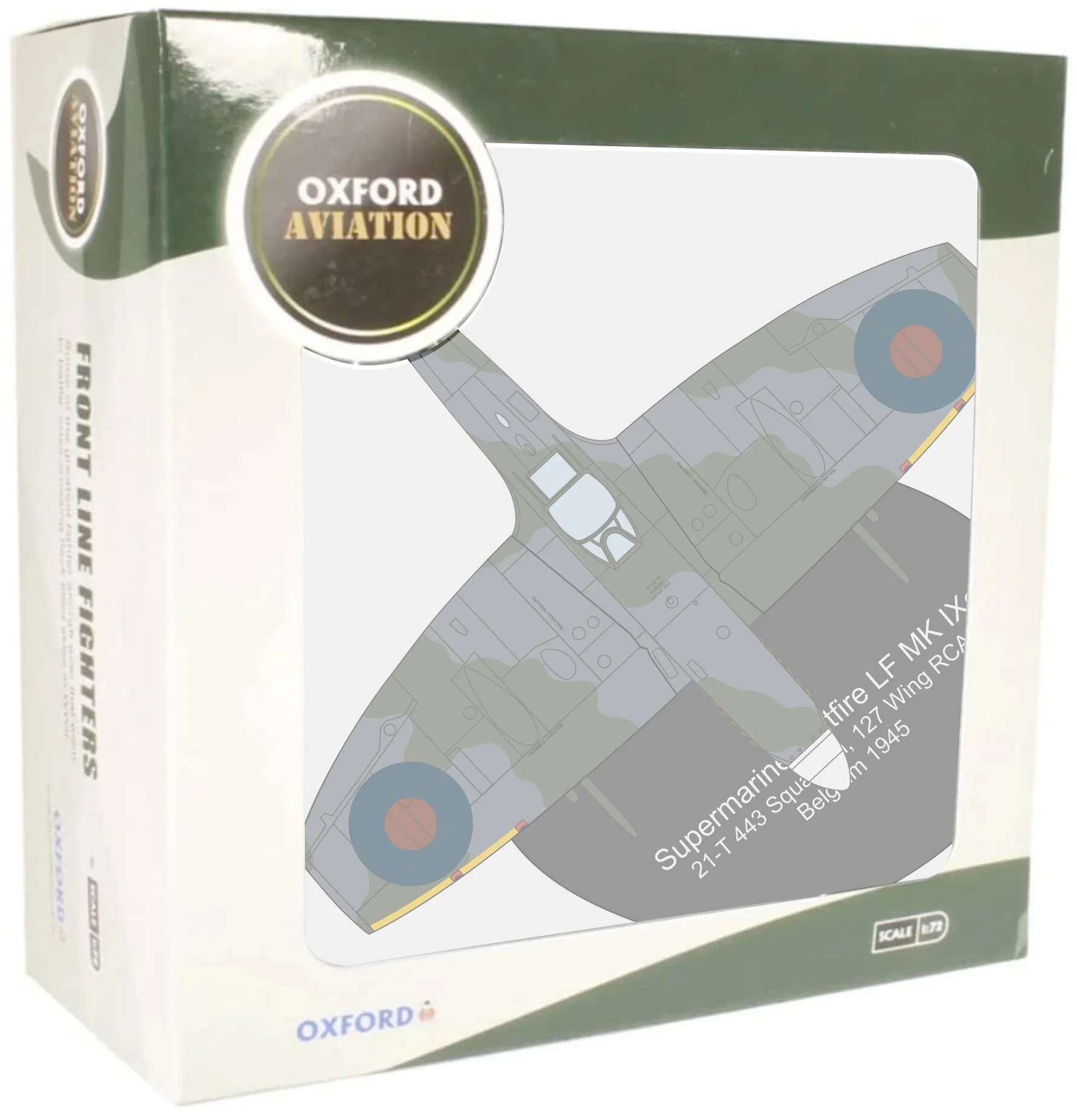 AC098 Supermarine Spitfire LF Mk.Ixe 21-T 443 Sqn 1945 Model Aircraft - Image 10