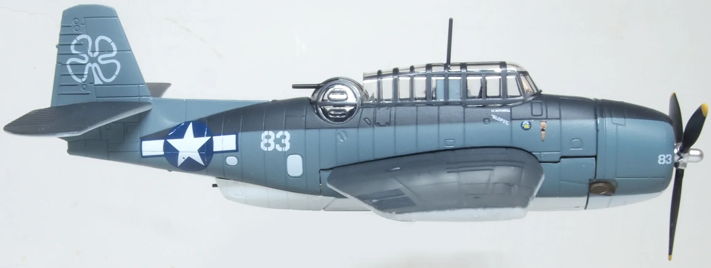 AC132 Grumman Avenger White 83 Blopsy Composite Sqn.76 USS Petrof Bay 1945 - Image 3