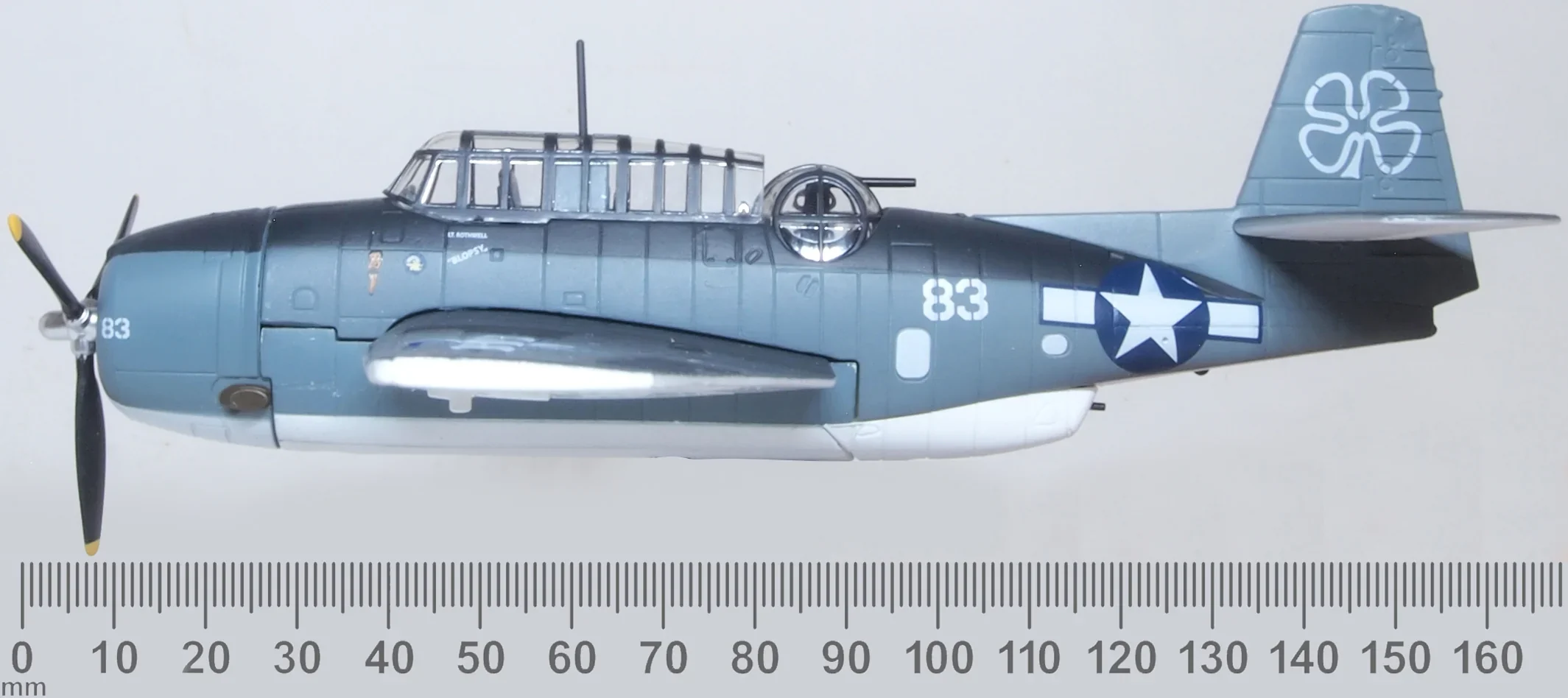 AC132 Grumman Avenger White 83 Blopsy Composite Sqn.76 USS Petrof Bay 1945 - Image 6