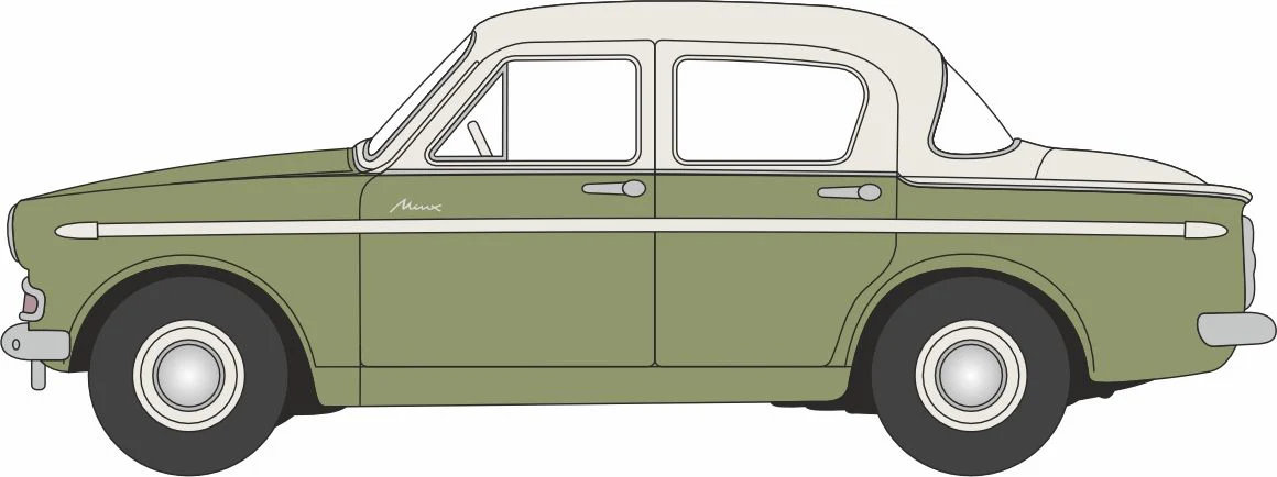 76HM003 Hillman Minx MkIIIA Apple Green/Foam White