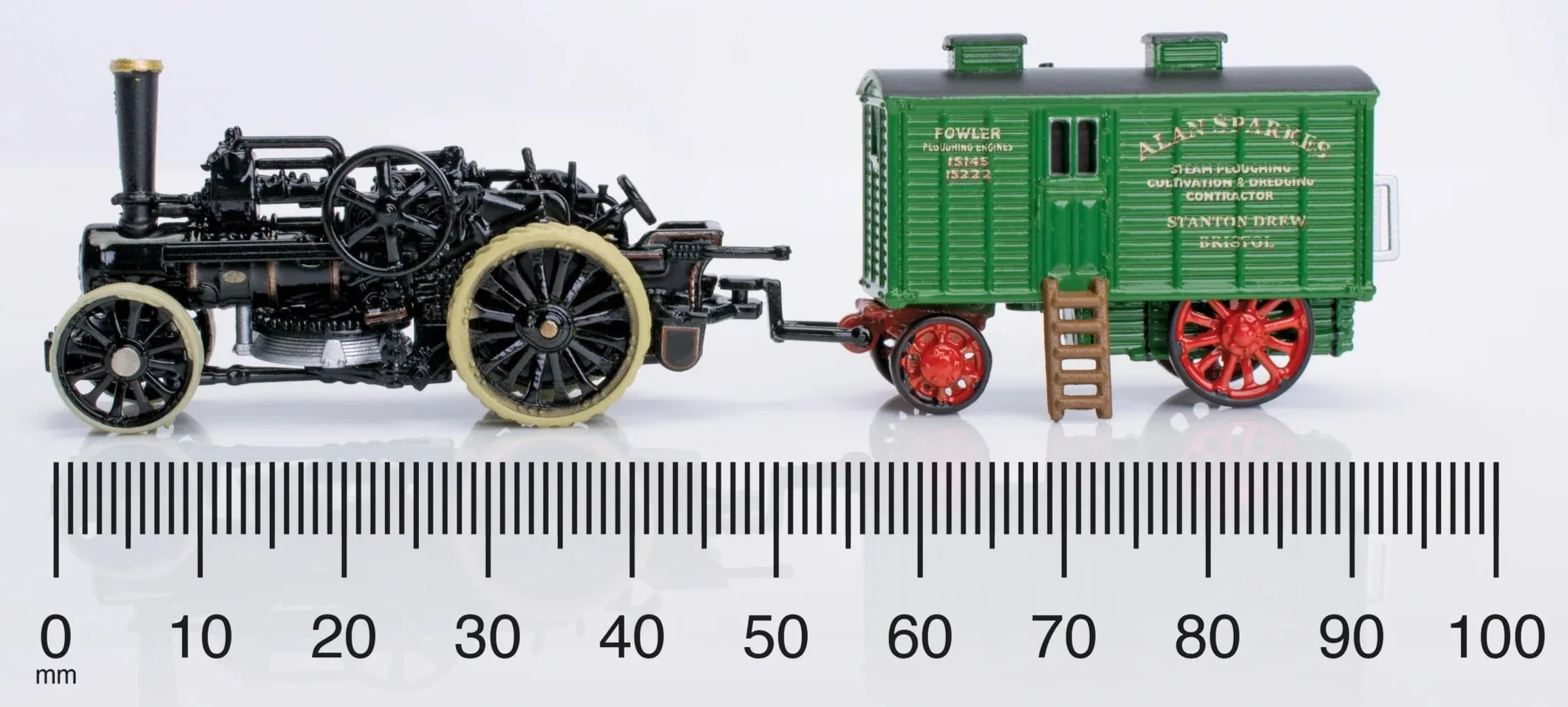 NFBB002 Fowler BB1 Ploughing Engine No15222 Bristol Rover + Living Wagon - Image 4