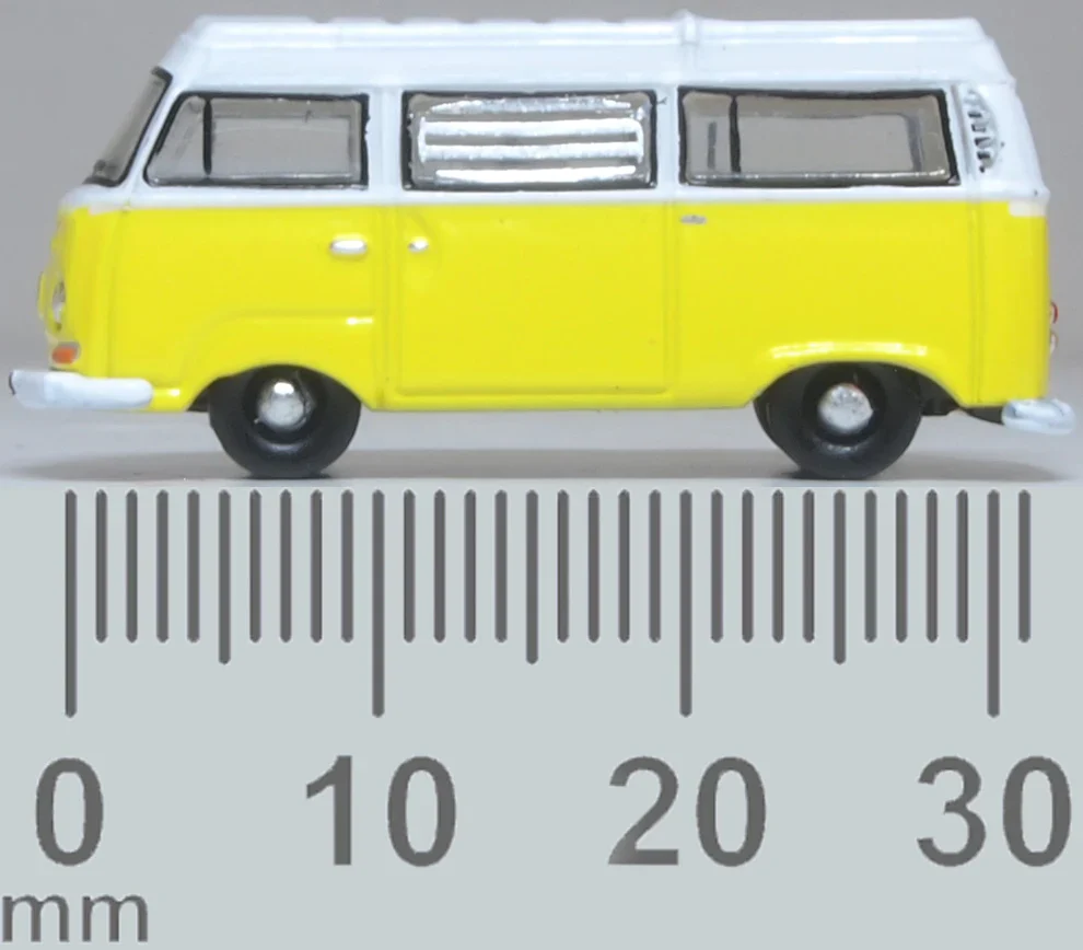 NVW016 VW T2 Bay Window Camper Saturn Yellow/White - Image 6