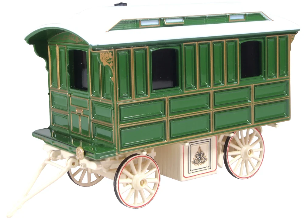 SLW001 Showmans Living Wagon Green/Cream