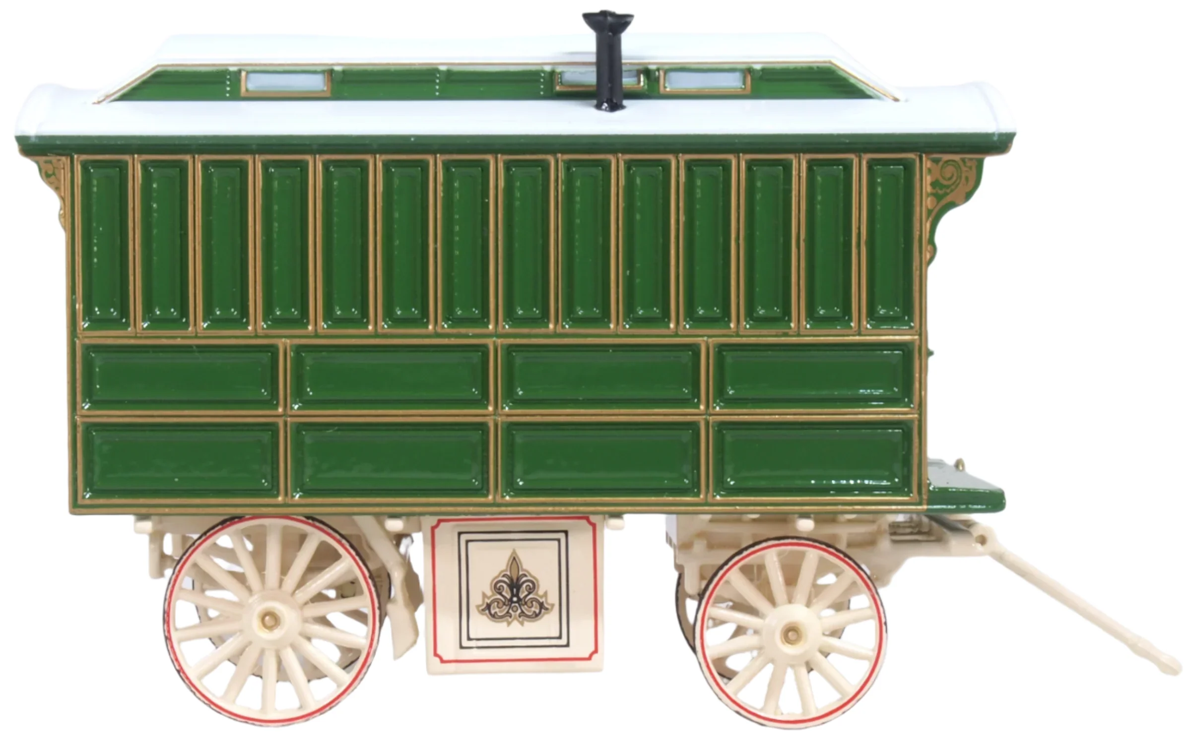 SLW001 Showmans Living Wagon Green/Cream - Image 4