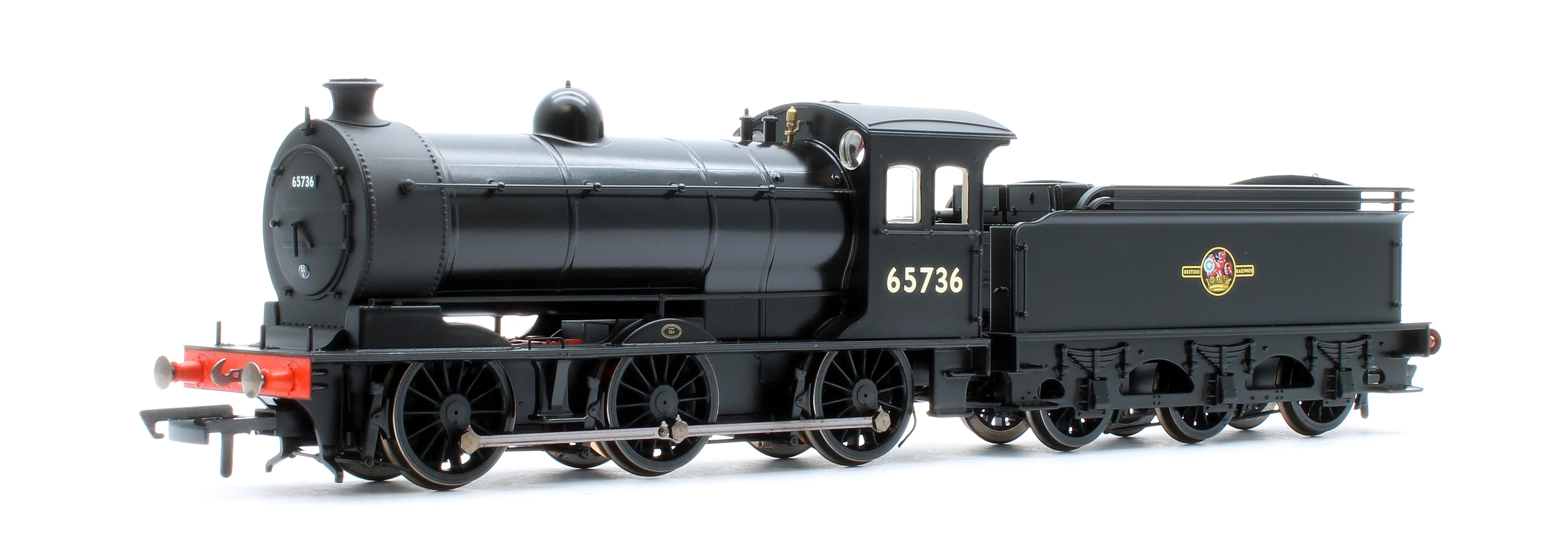OR76J26003XS Class J26 BR Black (Late) 0-6-0 Steam Locomotive No.65736 - DCC Sound