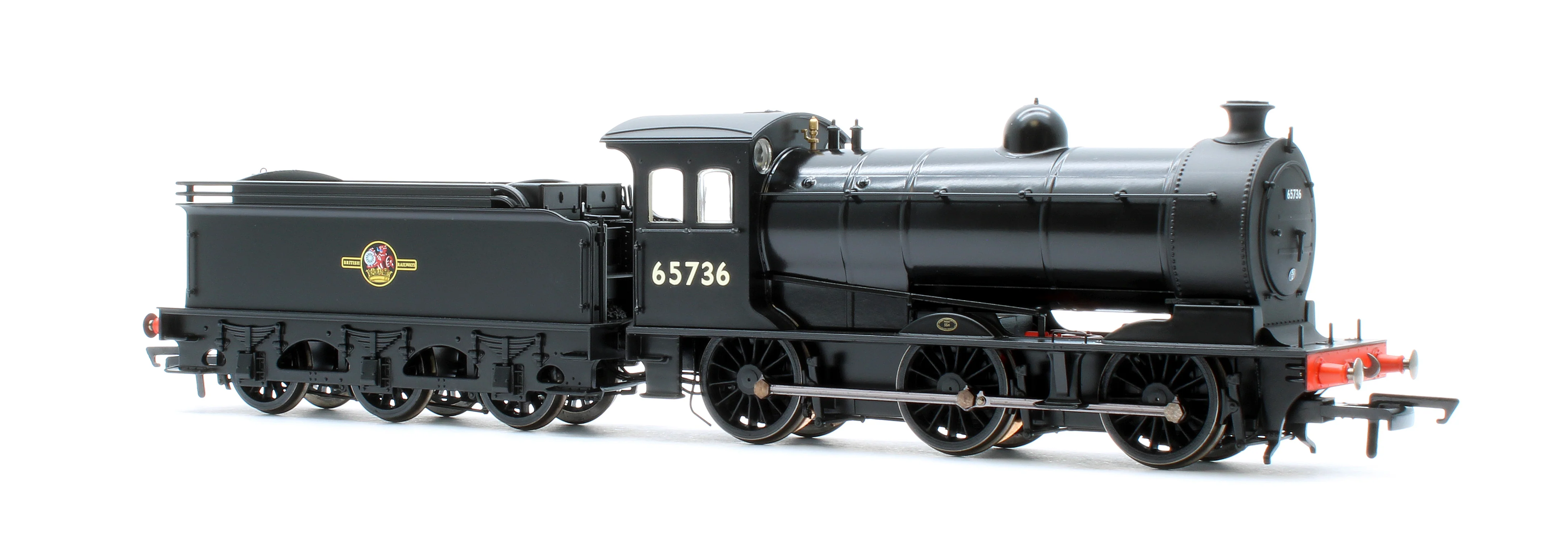 OR76J26003XS Class J26 BR Black (Late) 0-6-0 Steam Locomotive No.65736 - DCC Sound - Image 2