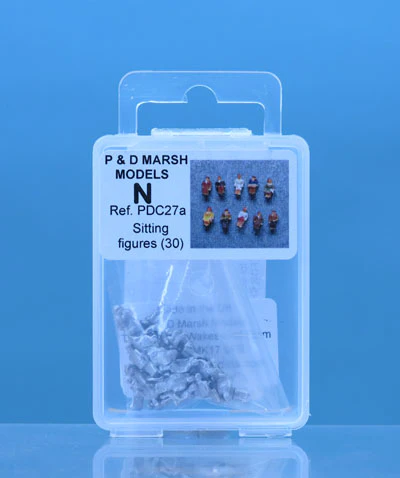 PDC27A N Gauge 30 Sitting Figures