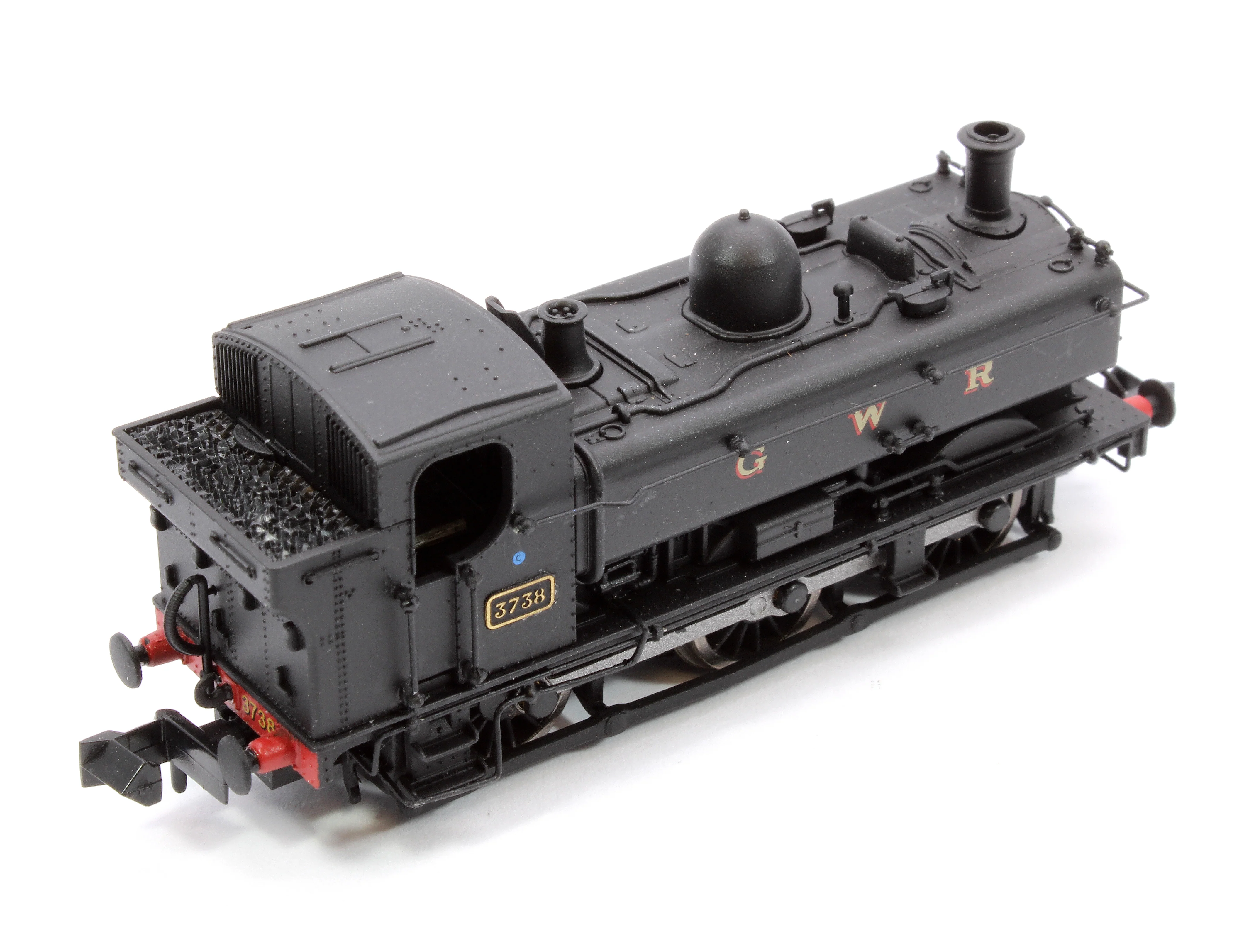 2S-007-032 GWR 57xx 0-6-0 Pannier 3738 GWR Black Lettered GWR - Image 8