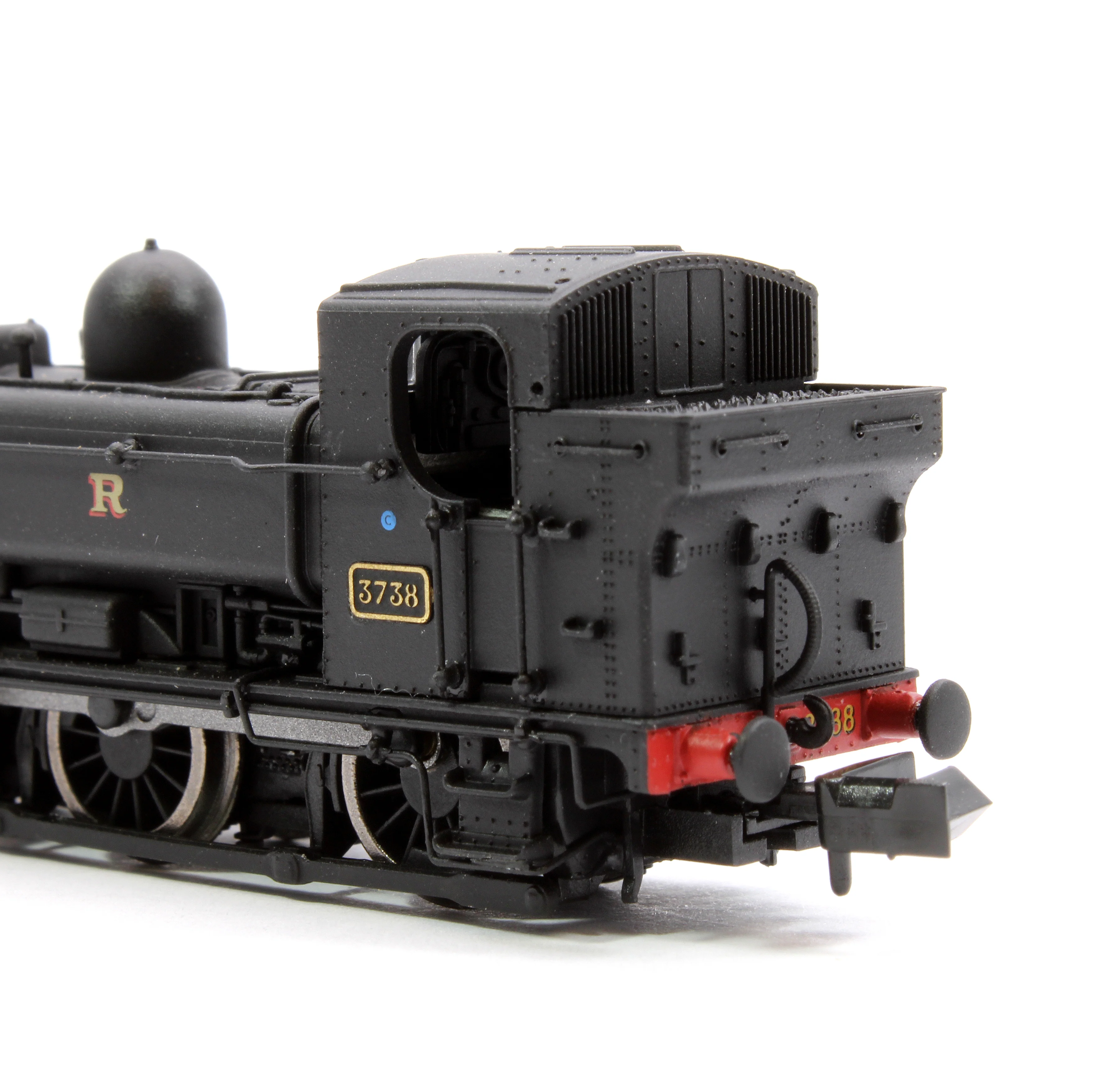 2S-007-032D GWR 57xx 0-6-0 Pannier 3738 GWR Black Lettered GWR - DCC Fitted - Image 11