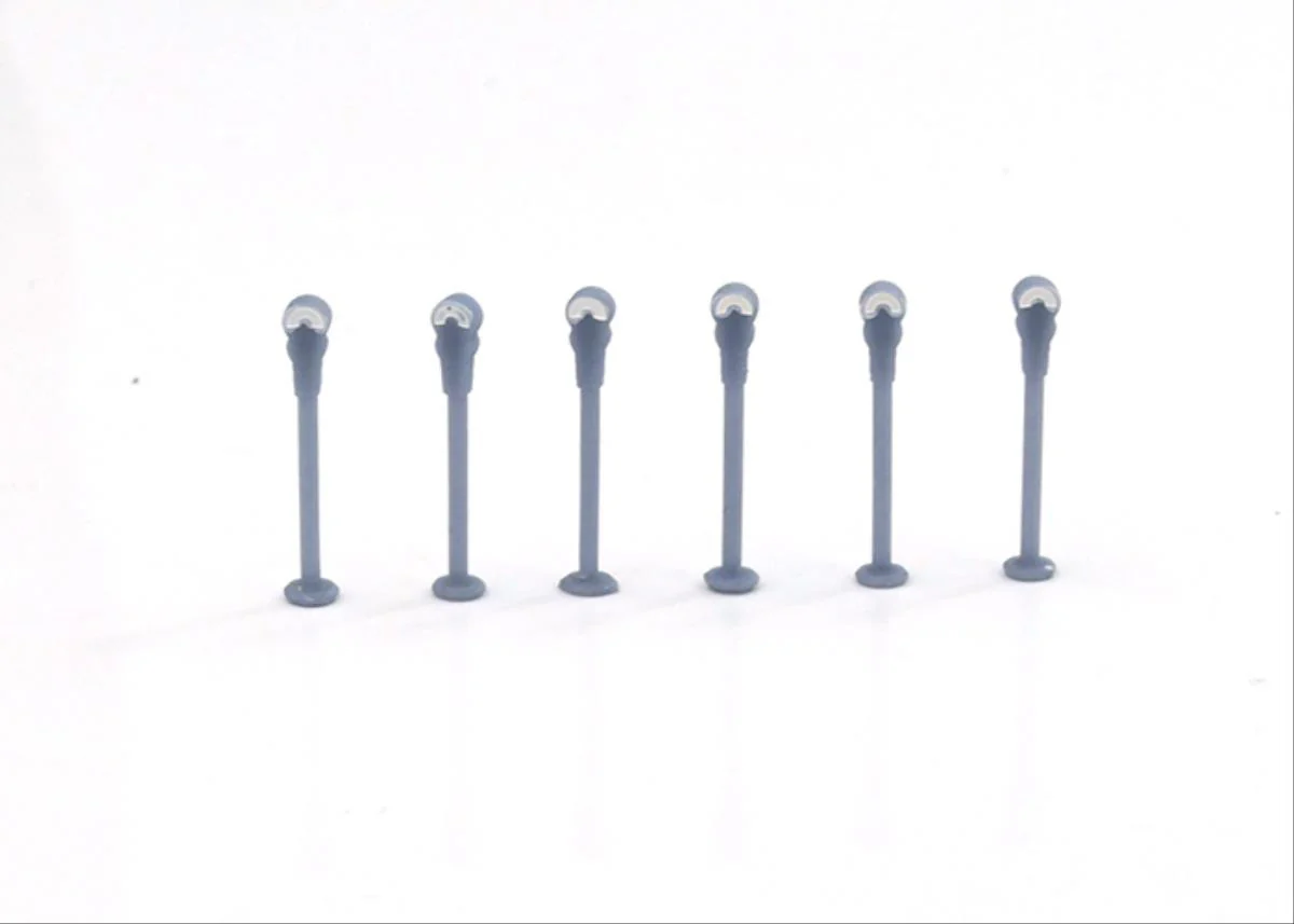 GM471 Parking Meters 6pcs (Pre-Built) - OO Gauge