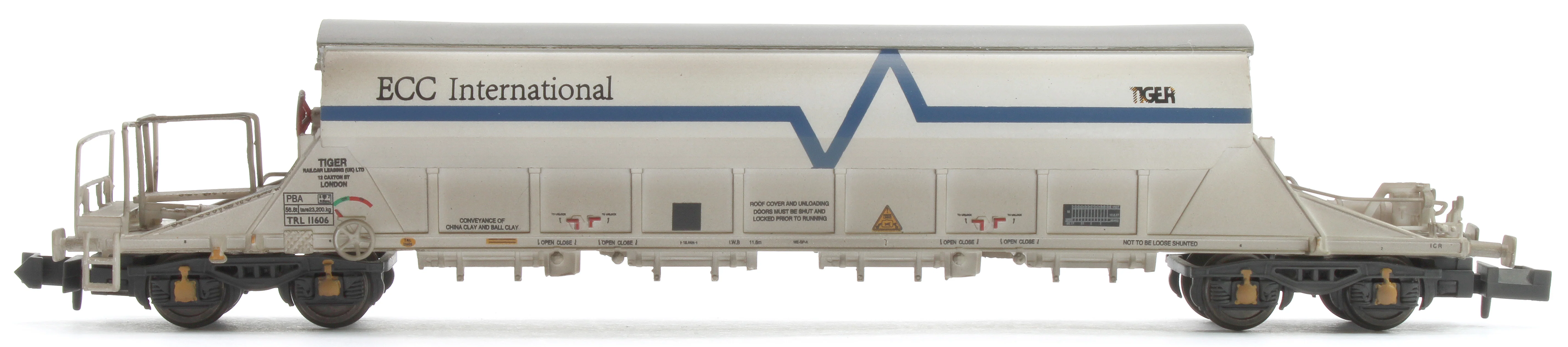 E87530 PBA Tiger TRL 11606 ECC International White - Weathered - Image 2