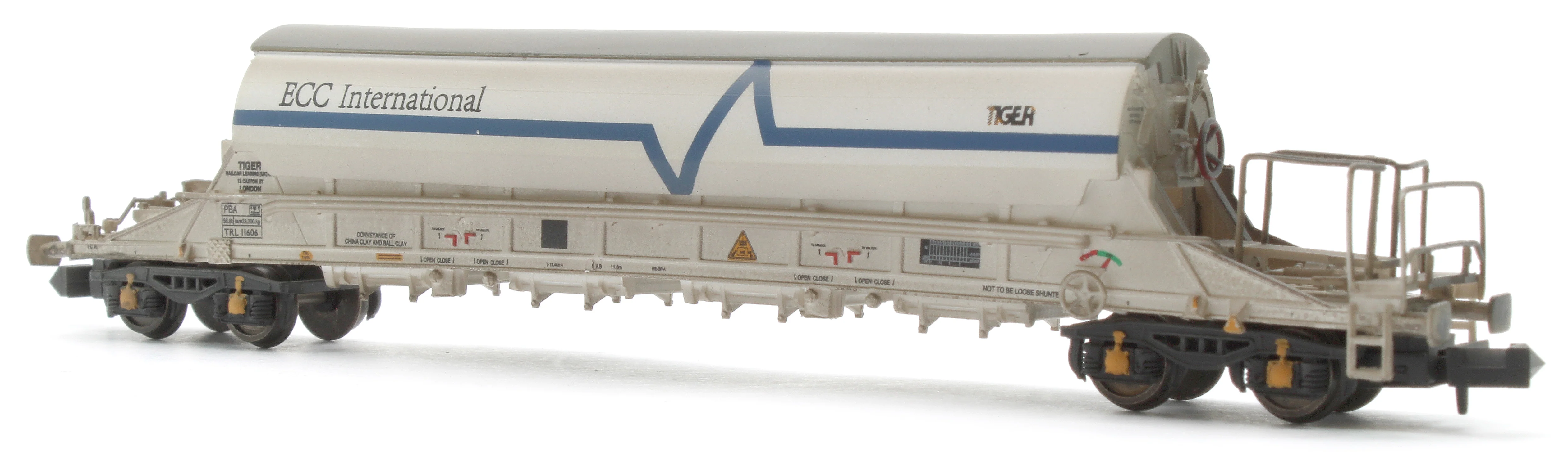 E87530 PBA Tiger TRL 11606 ECC International White - Weathered - Image 3