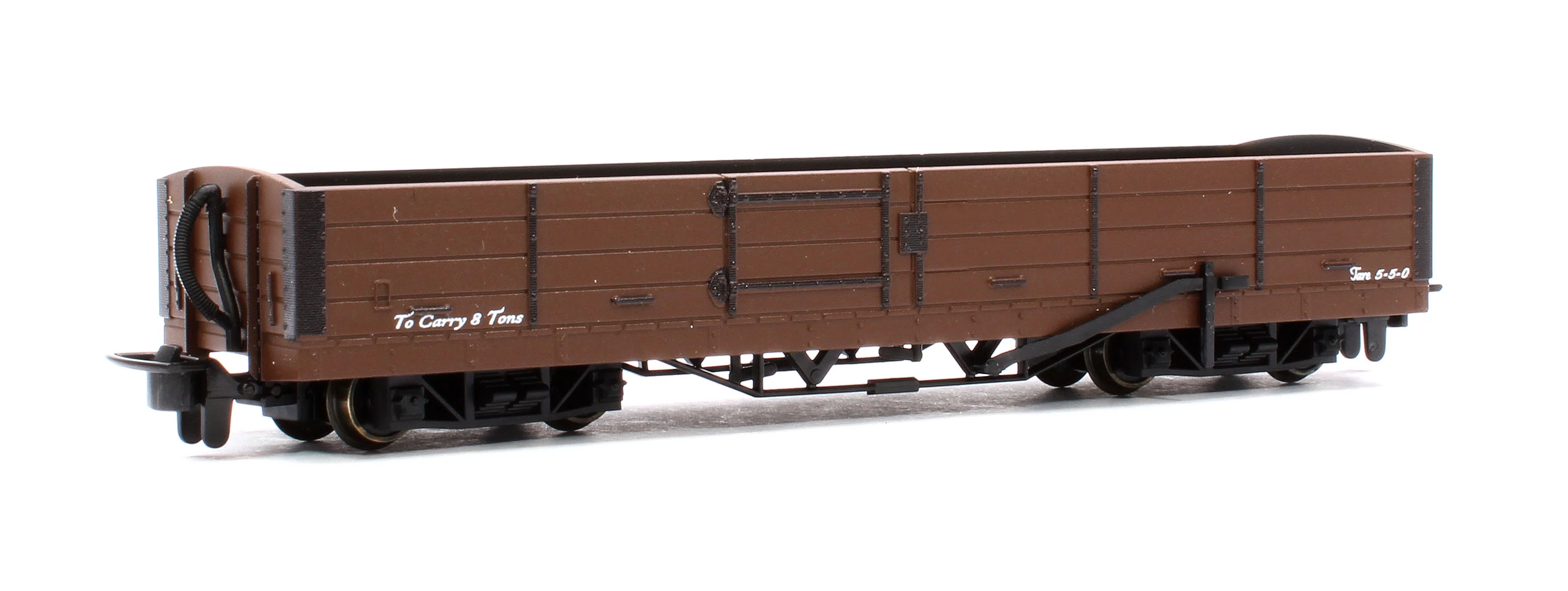 GR231U OO-9 Bogie Open Wagon Brown Unnumbered