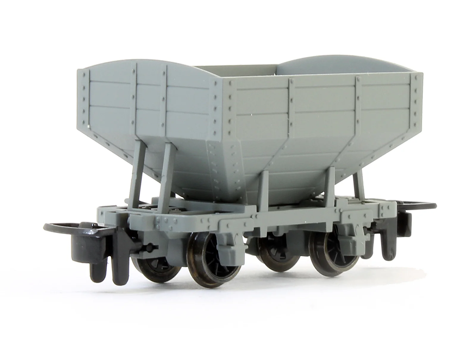 GR340UG GLT OO-9 Snailbeach District Railway 4-wheel Hopper Wagon - plain grey - Image 2