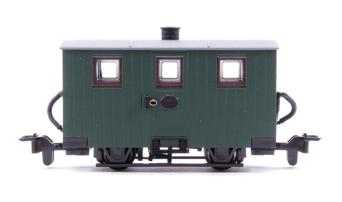 GR570UG 4 Wheel Green Quarryman Coach (w/out Balcony) - Image 2