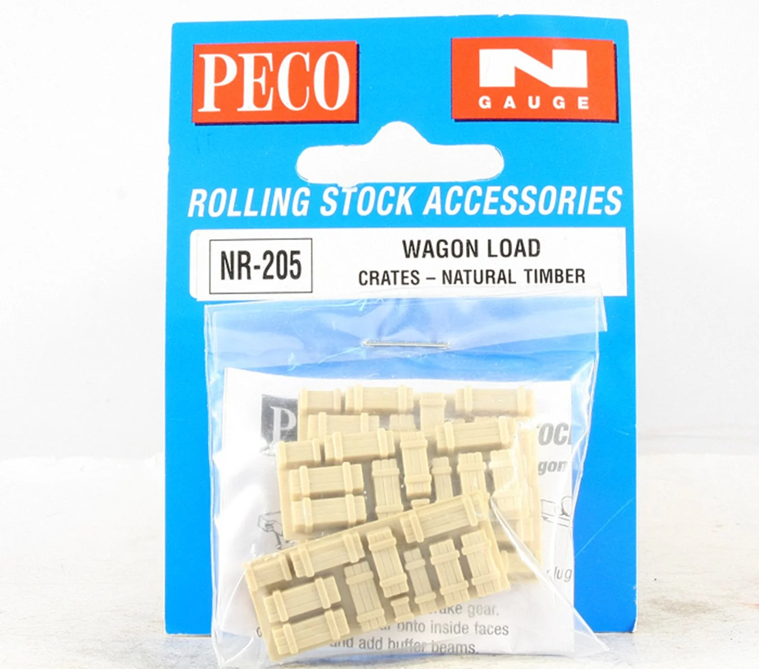 NR205 Crates, natural/timber colour Wagon Load (Pack of 4) - Image 2