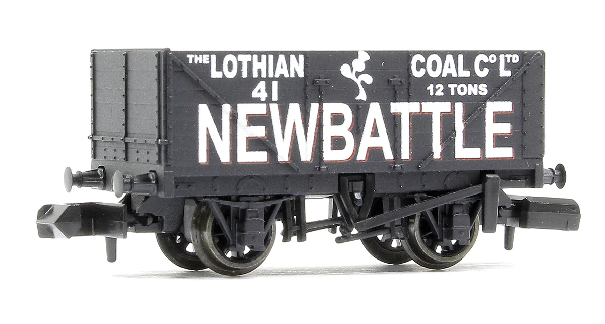 NR7013P 9ft 7 plank open wagon, “Newbattle” No.41