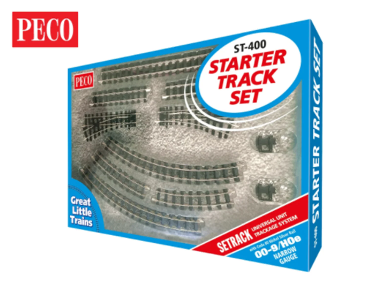 ST400 Code 80 - OO-9/HOe Starter Track Set
