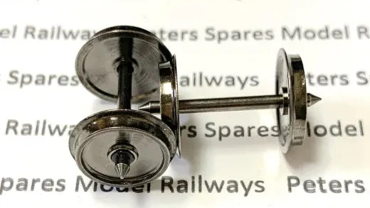PS108 12.6mm Solid Disc Wagon & Coach Wheels (x1 Pair)