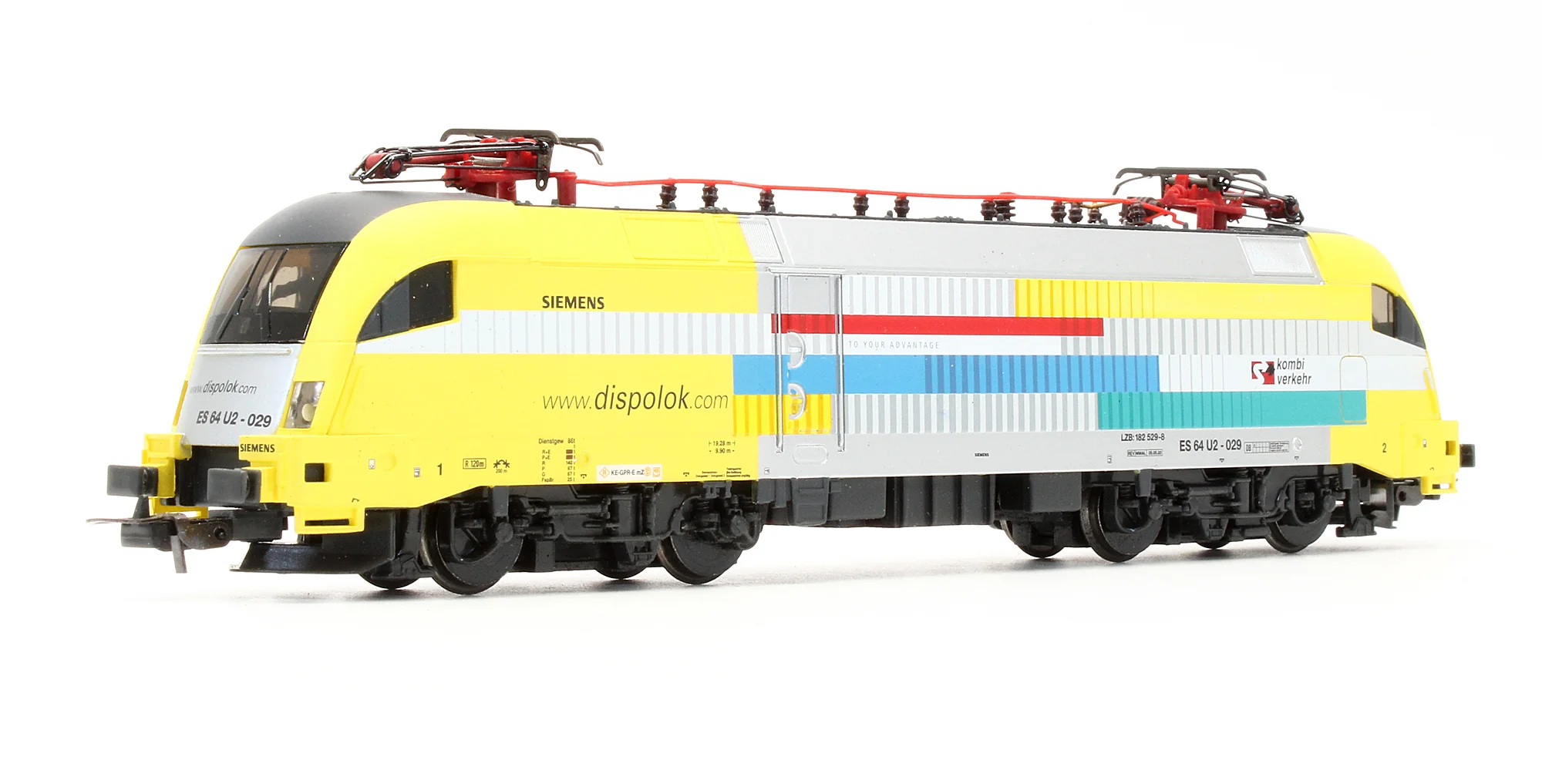 57489 Pre-Owned Siemens Es 64 U2-029 Electric Locomotive - DCC Fitted